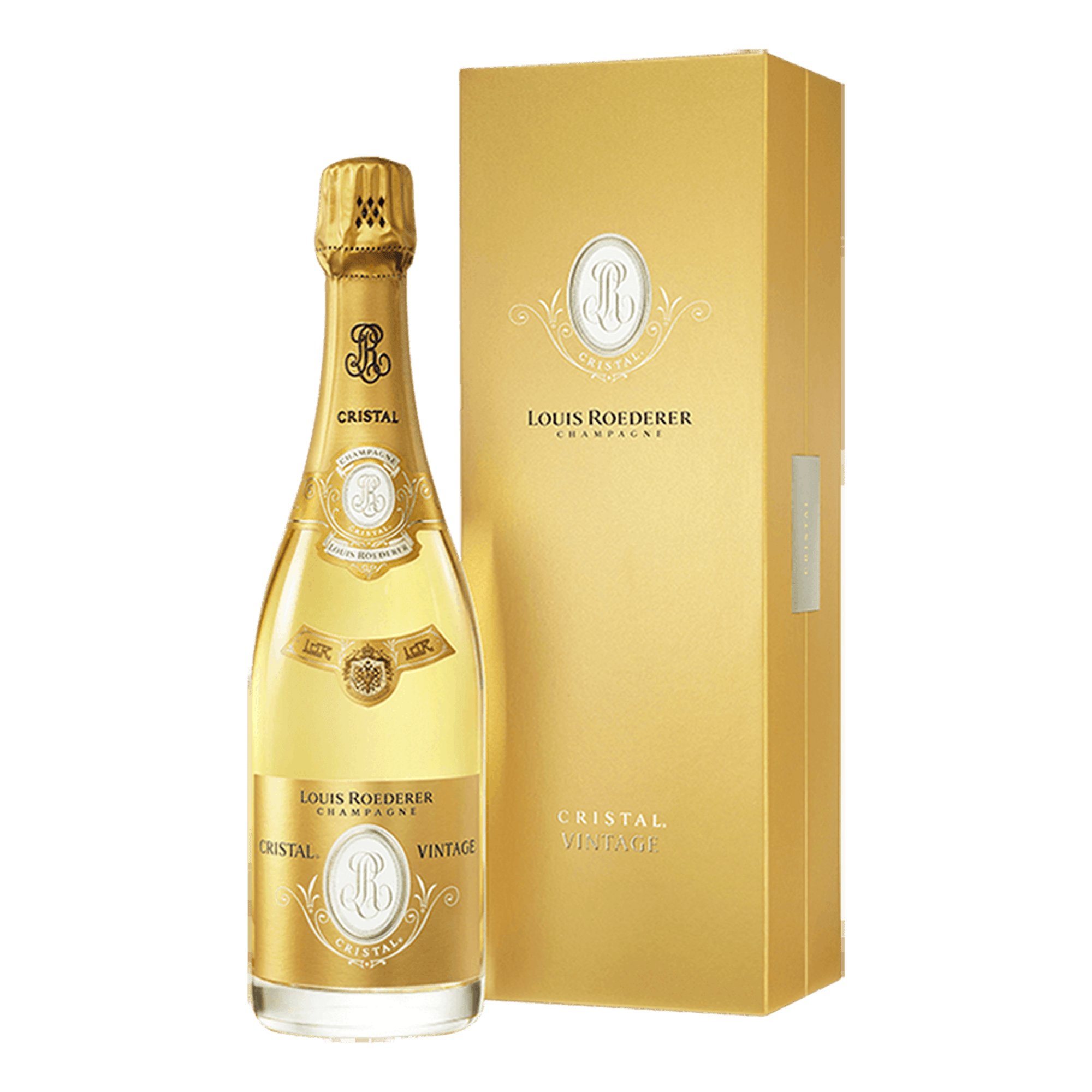 Cristal Champagne Brut Louis Roederer 2016 with Gift box